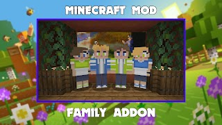 Family Mod for Minecraft PE captura de pantalla 4