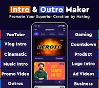 Intro Promo Video Maker Introz 스크린샷 1