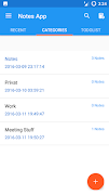 Notes App wit reminder स्क्रीनशॉट 3
