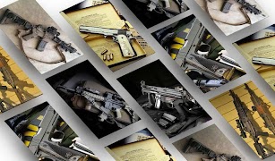 Gun wallpaper HD Affiche