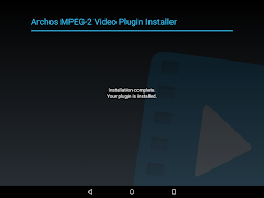 Archos MPEG-2 Video Plugin Affiche