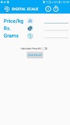 برنامه‌نما Digital Scale عکس از صفحه