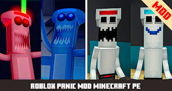 Roblox panic Mod Minecraft Plakat