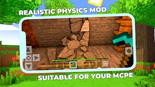 Realistic Physics Mod MCPE скриншот 6