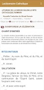 Lectionnaire Catholique/Bible screenshot 4