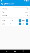 Tip Split Calculator 포스터