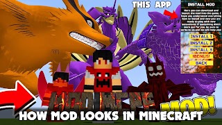 Naruto Mod Minecraft syot layar 1