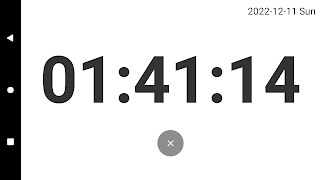 برنامه‌نما Digital Clock عکس از صفحه