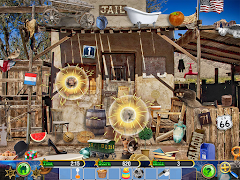 Hidden Objects Ghost Towns Pic Poster