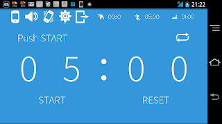 Interval timer HIIT Training پوسٹر