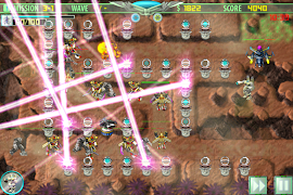 Robot Warrior Defense capture d'écran 1