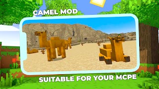 1 Schermata Camel Mod for Minecraft PE