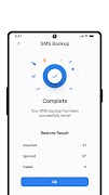 برنامه‌نما Contact SMS Backup عکس از صفحه