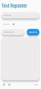 Text Repeater -Repeat messages 스크린샷 1
