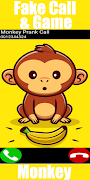 Fake Call Monkey Game 스크린샷 4