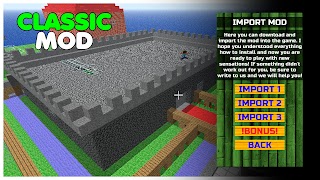 Classic Minecraft Mod for MCPE Ekran Görüntüsü 3
