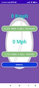 Cricket Bowling Speed screenshot 1