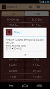 5 Schermata Pinhole Camera Calculator