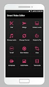 Smart Video Editor Trim Merge پوسٹر