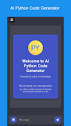 AI Python Code Generator poster