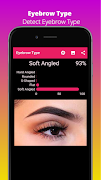 Eyebrow Type - A.I. Powered ภาพหน้าจอ 4