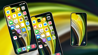 iPhone 11 Pro Max Launcher plakat