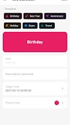 Countdown Timer Ekran Görüntüsü 2