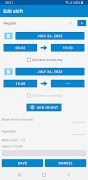 Shift Logger - Time Tracker screenshot 3