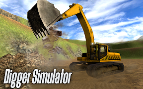 Construction Digger Simulator poster