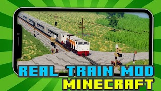 Mod Real Train Addon Minecraft скриншот 7