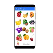 پوستر Fruit speaking app