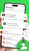Messages - Fast Messaging ภาพหน้าจอ 1