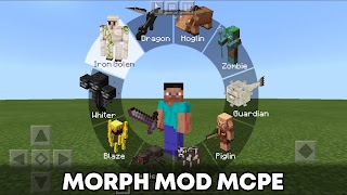 Morph Mod MCPE ảnh chụp màn hình 5