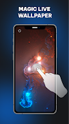 Magic Fluid: Live 4K Wallpaper 截圖 1
