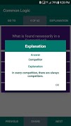 Verbal Logical Reasoning Intel imagem de tela 5