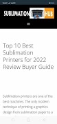 Sublimation Printer Hub Ekran Görüntüsü 1