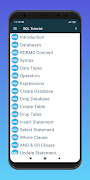 SQL Tutorial Affiche