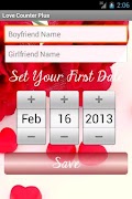 The Love Counter Plus captura de pantalla 1
