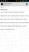 Petroleum Dictionary スクリーンショット 1