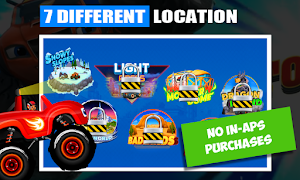 Blaze Power Tires Race Game screenshot 1