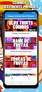 4 Schermata Blox Fruits Codes e Privados