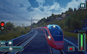 Bullet train simulator game 3d screenshot 6