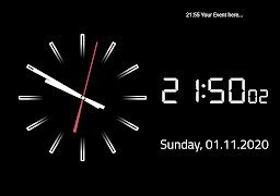 Clock Screensaver & Widget स्क्रीनशॉट 5