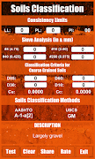 Soils Classification 스크린샷 1