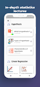 Learn Statistics (Offline) ảnh chụp màn hình 2