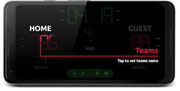 Basketball Scoreboard ภาพหน้าจอ 5