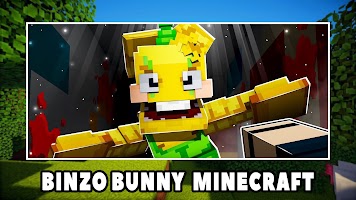 Bunzo Bunny Mod Minecraft PE Cartaz