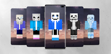 Sans Minecraft Skin screenshot 6