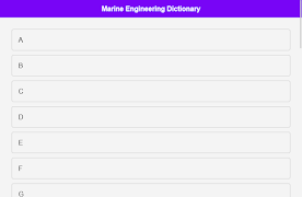 Marine Engineering Dictionary imagem de tela 4