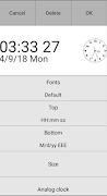 timezone widget اسکرین شاٹ 2